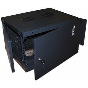 Шкаф настенный 19" с металлической дверью, серии Next